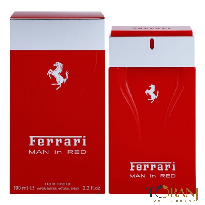 عطر اورجینال فراری این رد-فراری قرمز مردانه 100 میل | Ferrari / Ferrari MAN IN RED EDT
