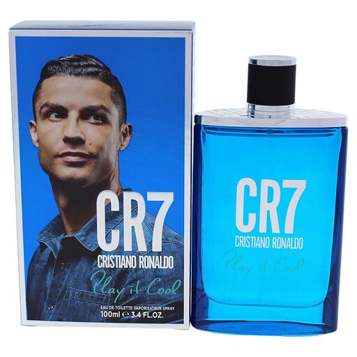 عطر ادکلن اورجینال کریستیانو رونالدو سی آر سون پلی ایت کول آبی مردانه 100 میل | Cristiano Ronaldo CR7 Play It Cool EDT