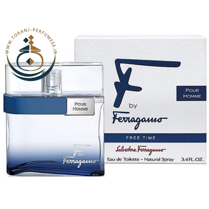 عطر اورجینال سالواتوره فراگامو اف بای فراگامو فری تایم مردانه 100 میل | Salvatore Ferragamo / F by Ferragamo FREE TIME EDT