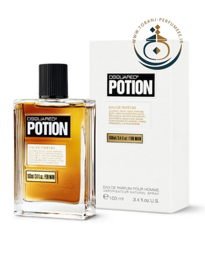 ادو پرفیوم اورجینال دسکوارد پوشن پور هوم مردانه 100 میل | DSQUARED / POTION POUR HOMME EDP