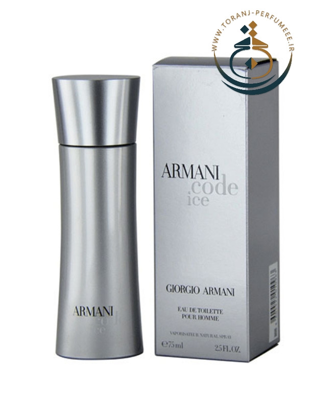 عطر اورجینال جورجیو آرمانی کد آیس ادو تویلت مردانه 75 میل | GIORGIO ARMANI / ARMANI code ice EDT
