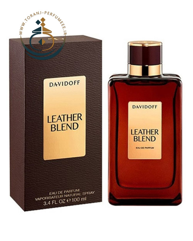 عطر اورجینال دیویدوف لدر بلند مردانه و زنانه 100 میل | Davidoff / LEATHER BLEND EDP