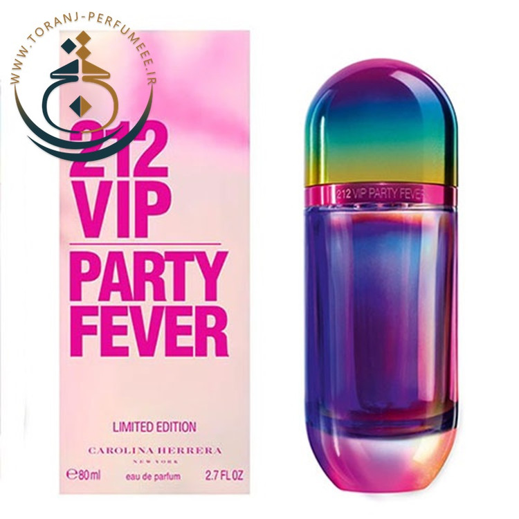 عطر اورجینال کارولینا هررا ۲۱۲ وی آی پی پارتی فیور زنانه 80 میل | CAROLINA HERRERA / 212VIP PARTY FEVER EDP