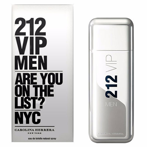 عطر اورجینال کارولینا هررا ۲۱۲ وی آی پی مردانه 100 میل | CAROLINA HERRERA / 212VIP MEN EDT