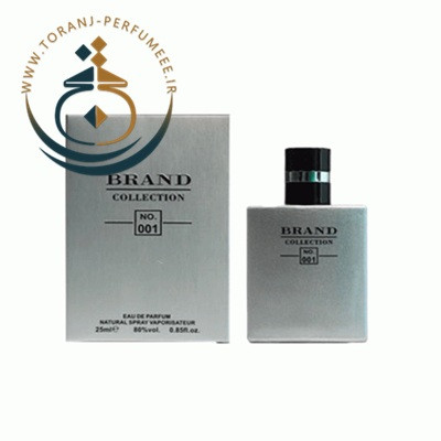 عطر ادکلن جیبی برند کالکشن NO 001 ( مشابه شانل آلور ) مردانه 25 میل / BRAND COLLECTION 001 CHANEL ALLURE HOMME SPORT