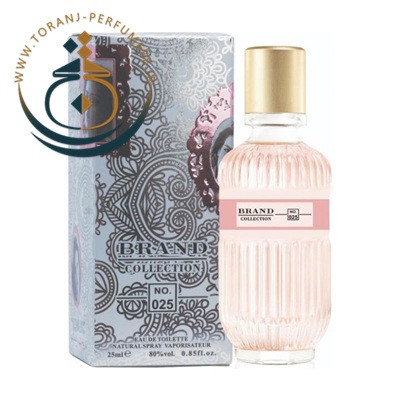 عطر ادکلن جیبی برند کالکشن NO 025 ( مشابه جیوانچی ادو مازل دی جیوانچی او فلورال ) زنانه 25 میل / Brand collection No 025 Eaudemoiselle de Givenchy Eau Florale