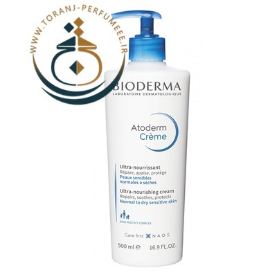 کرم بدن پوست خشک و حساس بایودرما اولترا Atoderm حجم 500 میل / BIODERMA ATODERM