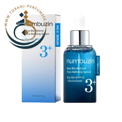 سرم ضدچروک نامبوزین Blue Bio-Retinol حجم 30میل / NUMBUZIN BLUE BIO-RETINOL