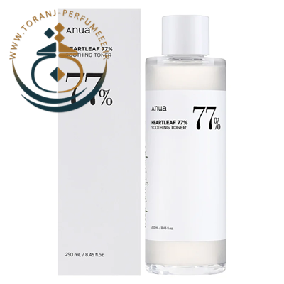 تونر تسکین دهنده آنوا Heartleaf 77 Soothing حجم 250میل / ANUA Heartleaf 77 Soothing