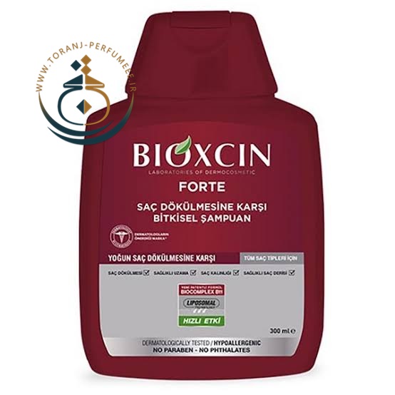 شامپو ضد ریزش مخصوص تمامی موها بیوکسین / Bioxcin Forte Shampoo 300ml