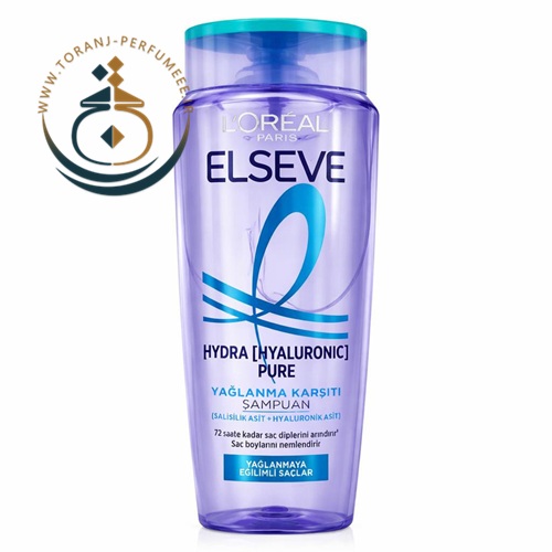 شامپو موهاي چرب هيالورونيك اسيد لورآل 300 ميل / L'OREAL HYDRA HYALURONIC PURE