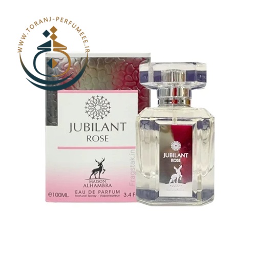 عطر ادکلن اورجینال جوبیلانت رز  الحمبرا ( مشابه  ورساچه برایت کریستال ) زنانه / JUBILANT ROSE ALHAMBRA